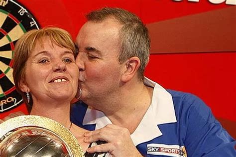 phil taylor back with wife.
